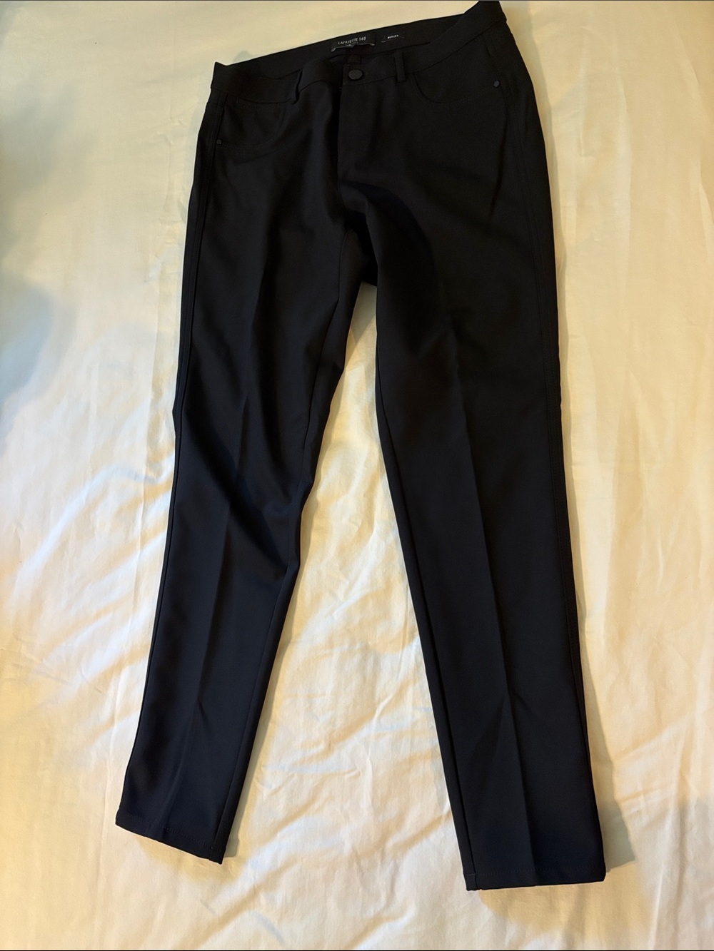 Lafayette 148 New York Black Slim Dress Pants
